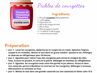 Pickles de légumes