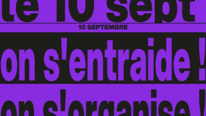 grève du 10 septembre