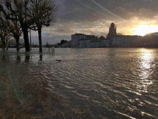 Changement climatique : inondations à Saintes