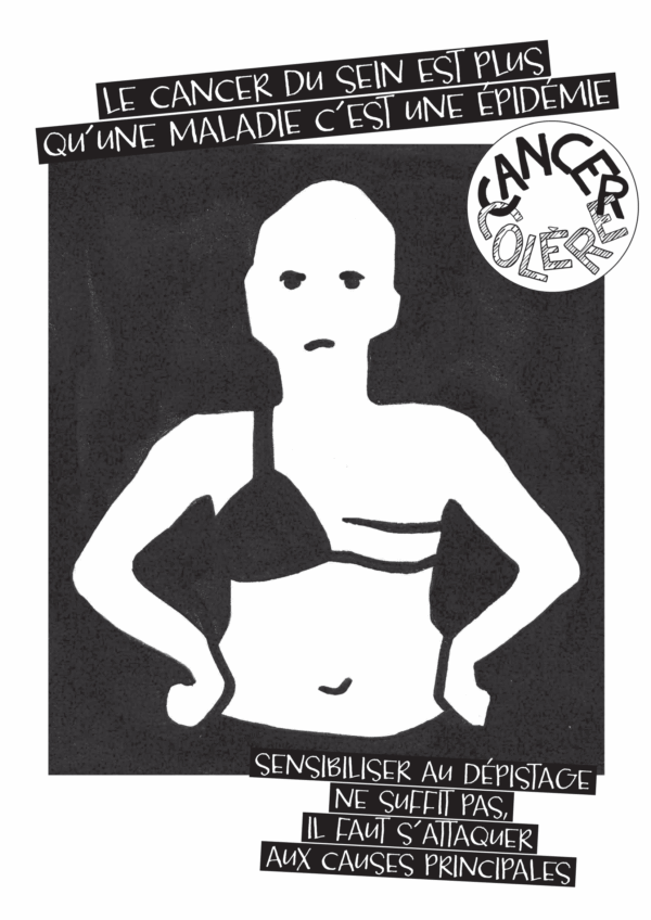 Tract Octobre Rose Cancer Colère